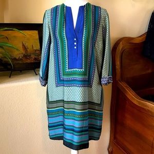 Zara modern shirtdress with pockets, EUC, Sz Small